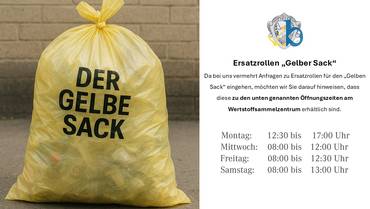 Ersatzrollen "Gelber Sack"
